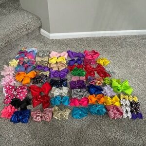 Colorful Hair Bow and hair clips Collection